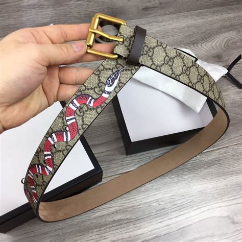 gucci kingsnake belt replica|authentic gucci belts for cheap.